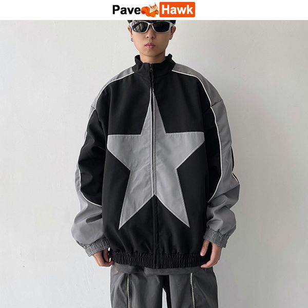 mens jackets retro bomber jacket men women fivepointed star patchwork high street varsity coats oversized harajuku y2k sport outwear auitumn, Black;brown
mens jackets retro bomber jacket men women fivepointed star patchwork high street varsity coats oversized harajuku y2k sport outwear auitumn, Black;brown