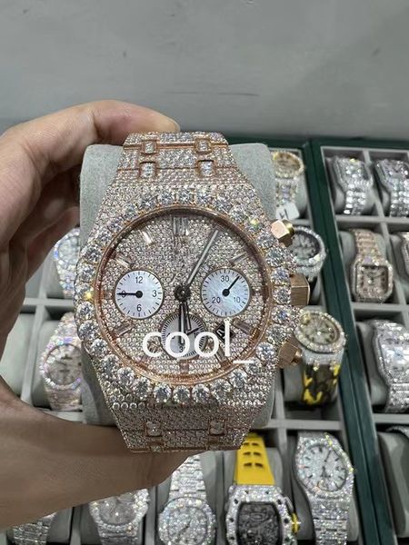 luxury mens watch for men designer movement watches diamond moissanite watch montre iced out watch automatic men's montre luxe mens lux, Slivery;brown
luxury mens watch for men designer movement watches diamond moissanite watch montre iced out watch automatic men's montre luxe mens lux, Slivery;brown