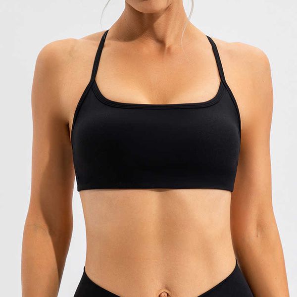 lulu cross back fitness yoga bra lady solid color sports gathered sportswear for women gym workout underwear
lulu cross back fitness yoga bra lady solid color sports gathered sportswear for women gym workout underwear