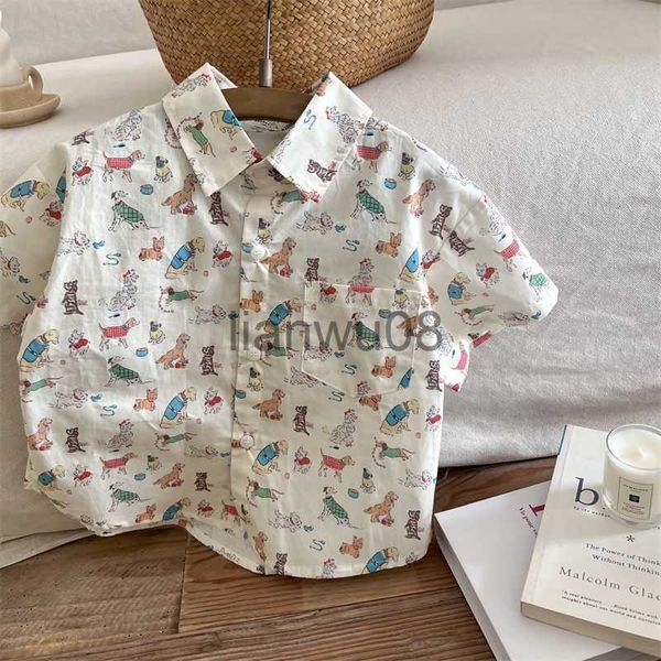 kids shirts kids clothing 2023 summer cartoon pattern printed fashion casual korean version short sleeve lapel spliced pocket trend shirt x0, White;black
kids shirts kids clothing 2023 summer cartoon pattern printed fashion casual korean version short sleeve lapel spliced pocket trend shirt x0, White;black