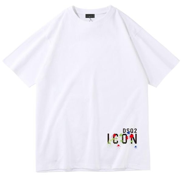 icon men's printed polo t-shirt dsq simple trend short-sleeved men's loose large shirt half-sleeved round neck t-shirt, White;black
icon men's printed polo t-shirt dsq simple trend short-sleeved men's loose large shirt half-sleeved round neck t-shirt, White;black