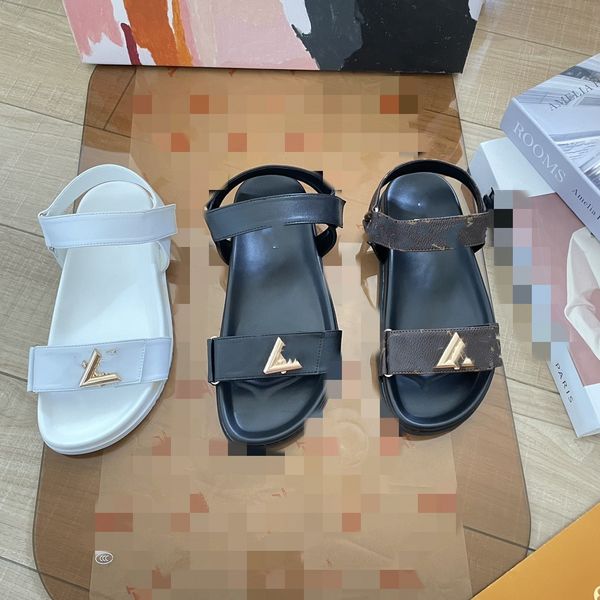 designers lu sunset comfort sandal women monograms sandals sunset real leather flat mules padded front strap slippers easy-to-wear summer ca, Black
designers lu sunset comfort sandal women monograms sandals sunset real leather flat mules padded front strap slippers easy-to-wear summer ca, Black