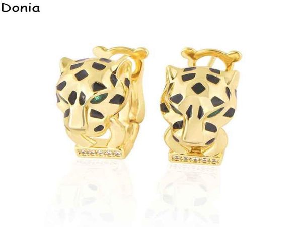 donia jewelry luxury stud european and american fashion double ring leopard titanium steel microset zircon threecolor creative d1275480, Golden;silver
donia jewelry luxury stud european and american fashion double ring leopard titanium steel microset zircon threecolor creative d1275480, Golden;silver