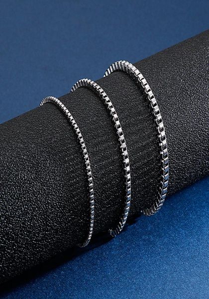 on 5pcs lot in bulk stainless steel silver box link chain bracelet women men boys diy jewelry 24mm 2mm15mm 20cm5450881, Black
on 5pcs lot in bulk stainless steel silver box link chain bracelet women men boys diy jewelry 24mm 2mm15mm 20cm5450881, Black
