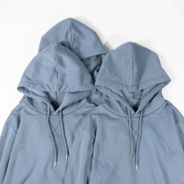 morandi haze blue hooded fleece pocket pure color joker design feels early autumn coat for men and women, Black
morandi haze blue hooded fleece pocket pure color joker design feels early autumn coat for men and women, Black