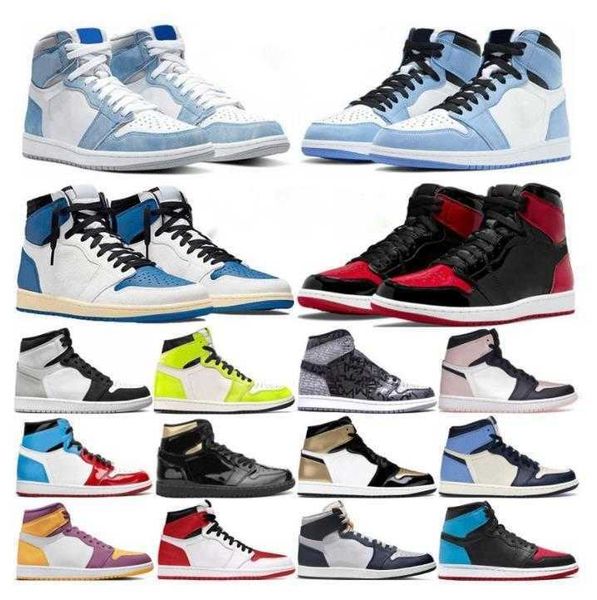 2023 shoes 1 jumpman basketball trainers university blue high dark mocha light grey hyper chicago patent bred royal men women sneakers, Black
2023 shoes 1 jumpman basketball trainers university blue high dark mocha light grey hyper chicago patent bred royal men women sneakers, Black