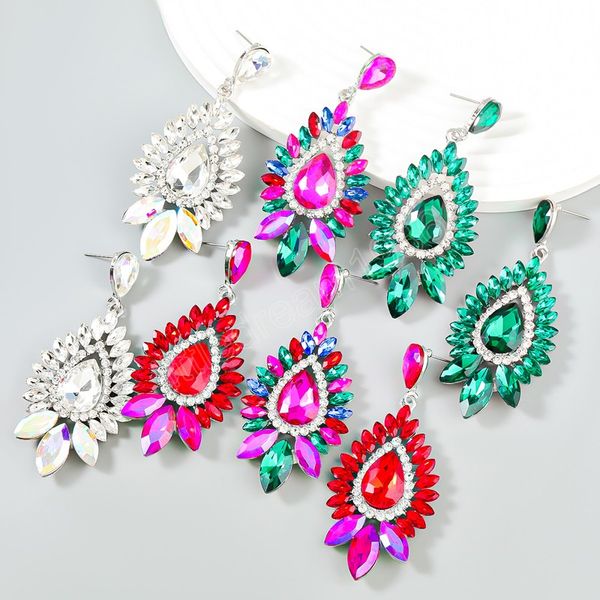 luxury colorful rhinestone water drop dangle earrings for women fashion jewelry earrings accessories, Silver
luxury colorful rhinestone water drop dangle earrings for women fashion jewelry earrings accessories, Silver
