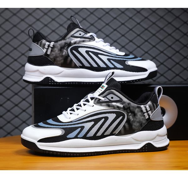 men running shoes black white pattern fashion fire mesh thick bottom breathable walking casual shoe mens trainers sport sneakers
men running shoes black white pattern fashion fire mesh thick bottom breathable walking casual shoe mens trainers sport sneakers