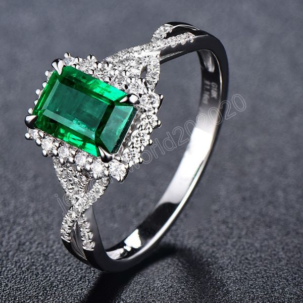 gorgeous square shaped green cubic zirconia wedding ring for women anniversary party temperament accessory trendy jewelry, Golden;silver
gorgeous square shaped green cubic zirconia wedding ring for women anniversary party temperament accessory trendy jewelry, Golden;silver