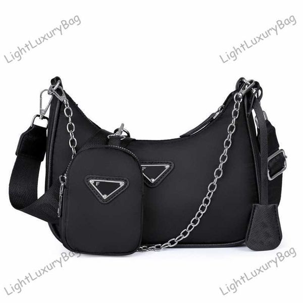 three-in-one brand designer re-edition crossbody bags fashion chain nylon shoulder bag women luxury handbags classic female shopping tote wi
three-in-one brand designer re-edition crossbody bags fashion chain nylon shoulder bag women luxury handbags classic female shopping tote wi