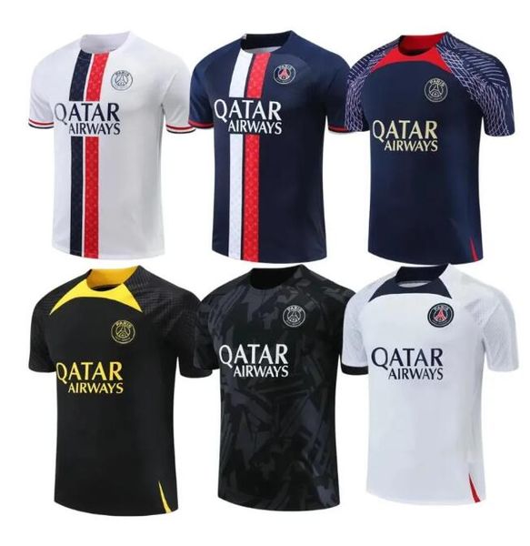 2023 24 psgs mbappe soccer jerseys shorts tracksuit 23 24 classic style paris training suit sergio football short sleeve uniform chandal swe, Black
2023 24 psgs mbappe soccer jerseys shorts tracksuit 23 24 classic style paris training suit sergio football short sleeve uniform chandal swe, Black