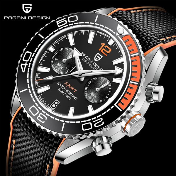 other watches pagani design multifunction diving wristwatch 100m waterproof men s quartz classic rubber strap sapphire crystal 230729, Slivery;black
other watches pagani design multifunction diving wristwatch 100m waterproof men s quartz classic rubber strap sapphire crystal 230729, Slivery;black