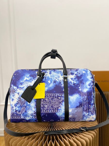 luxury bags mens duffel bags blue cashew flower printed keepall handbags gradient letter women airport travel bag mens gym bags yoga fitness
luxury bags mens duffel bags blue cashew flower printed keepall handbags gradient letter women airport travel bag mens gym bags yoga fitness