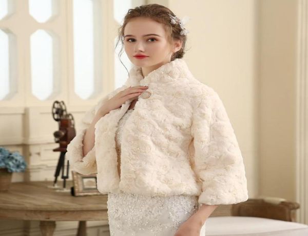 2018 winter women faux fur wraps and shawls long sleeve beaded high neck warm wedding shrug stoles jackets bolero for wedding dres8179446, White
2018 winter women faux fur wraps and shawls long sleeve beaded high neck warm wedding shrug stoles jackets bolero for wedding dres8179446, White