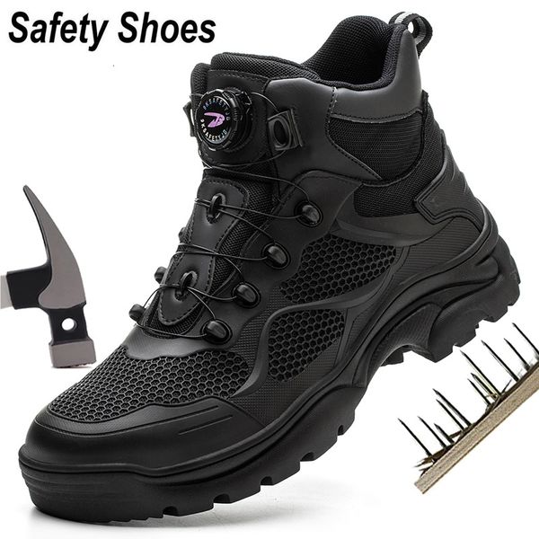 safety shoes fashion safety shoes men rotated button work sneakers anti-puncture indestructible shoes steel toe work boots protective shoes, Black;brown
safety shoes fashion safety shoes men rotated button work sneakers anti-puncture indestructible shoes steel toe work boots protective shoes, Black;brown