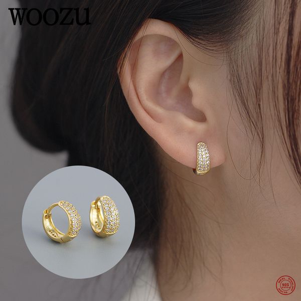 hoop huggie woozu 925 sterling silver fashion punk luxury pave zircon earrings for women men party goth jewelry accessories 230729, Golden;silver
hoop huggie woozu 925 sterling silver fashion punk luxury pave zircon earrings for women men party goth jewelry accessories 230729, Golden;silver