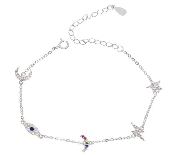 whole925 sterling silver cute lovely charm link chain bracelet for women rainbow moon star lucky eye dainty minimal charming 6495141, Golden;silver
whole925 sterling silver cute lovely charm link chain bracelet for women rainbow moon star lucky eye dainty minimal charming 6495141, Golden;silver