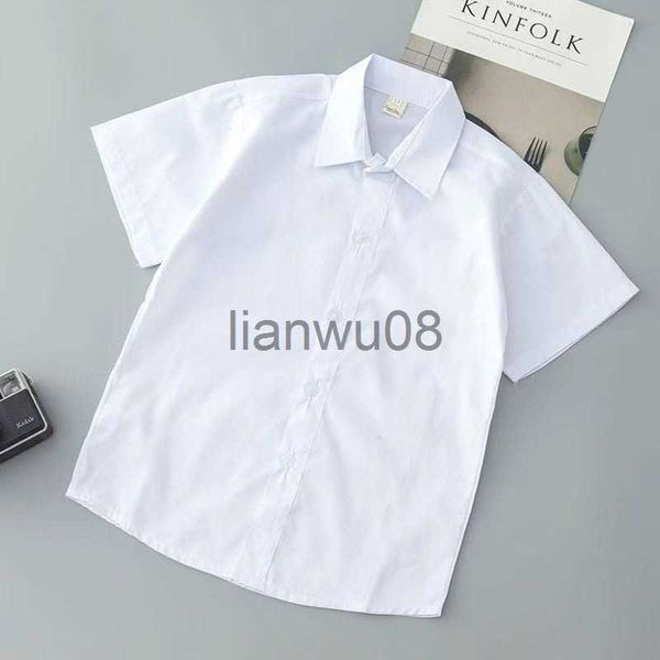kids shirts new summer spring lace cotton solid white baby kids boys blouse white shirts with short sleeves for children boys x0728, White;black
kids shirts new summer spring lace cotton solid white baby kids boys blouse white shirts with short sleeves for children boys x0728, White;black