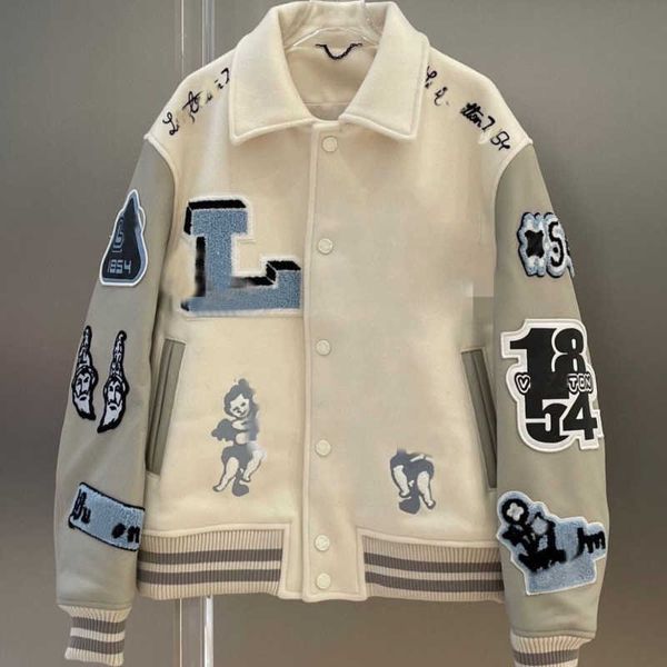 american hip hop baseball jacket v designer embroidered cardigan coat winter warm varsity jacket men and women loose sweatshirt button casua, Black;brown
american hip hop baseball jacket v designer embroidered cardigan coat winter warm varsity jacket men and women loose sweatshirt button casua, Black;brown