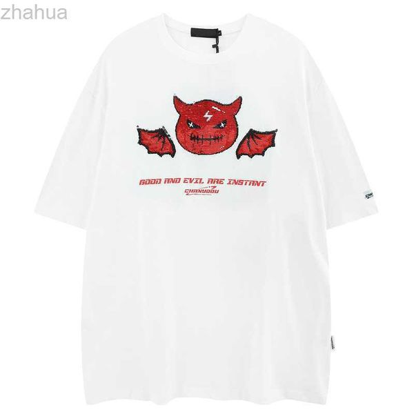 galleries qilin fashion design gradual cartoon beads heavy industry short sleeve t-shirt men's and women's american college tee, White;black
galleries qilin fashion design gradual cartoon beads heavy industry short sleeve t-shirt men's and women's american college tee, White;black
