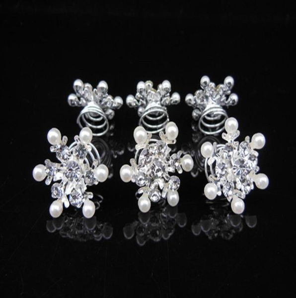 fashion jewelry 100 pcs snowflake pearl crystal bridal wedding prom hair pins hair accessory crystal s spins hair pins6651511, Golden;silver 
fashion jewelry 100 pcs snowflake pearl crystal bridal wedding prom hair pins hair accessory crystal s spins hair pins6651511, Golden;silver