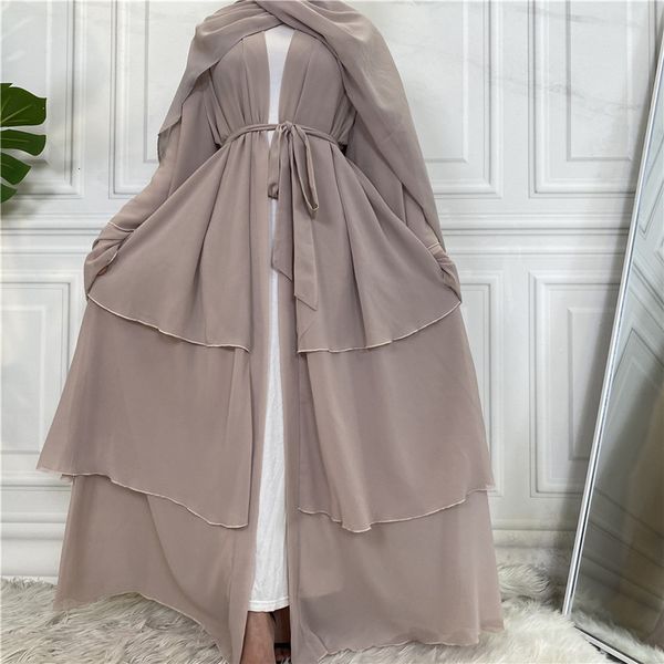 ethnic clothing ramadan morocco dress muslim women eid abaya chiffon 3 layers abayas dubai party dresses kaftan robe longue vestido largos 2, Red
ethnic clothing ramadan morocco dress muslim women eid abaya chiffon 3 layers abayas dubai party dresses kaftan robe longue vestido largos 2, Red