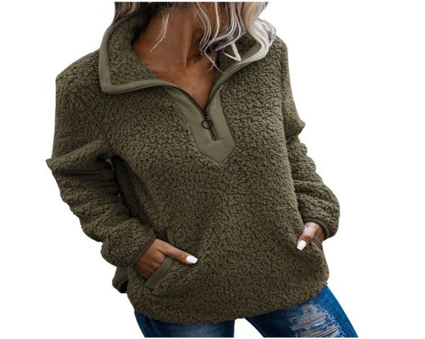women039s hoodies sweatshirts women winter sherpa sweater teddy fleece zipper turtleneck pullover female warm coat sweat9706471, Black
women039s hoodies sweatshirts women winter sherpa sweater teddy fleece zipper turtleneck pullover female warm coat sweat9706471, Black