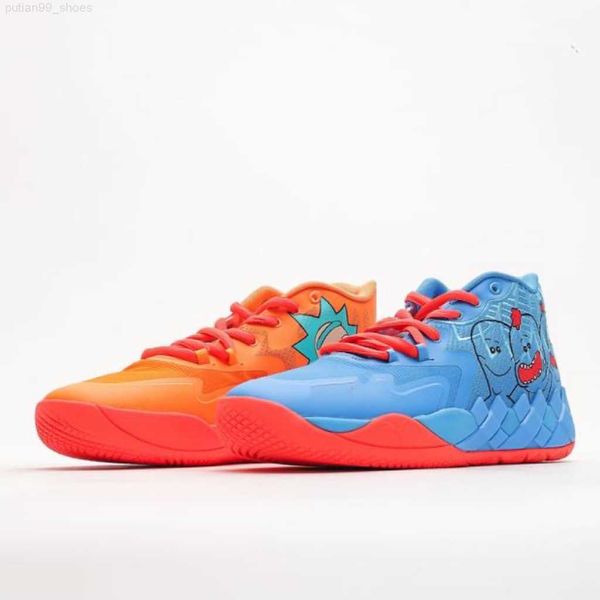 three ball first generation mandarin duck mb.01 purple orange red men's and women's mid to low practical basketball shoe, Black
three ball first generation mandarin duck mb.01 purple orange red men's and women's mid to low practical basketball shoe, Black