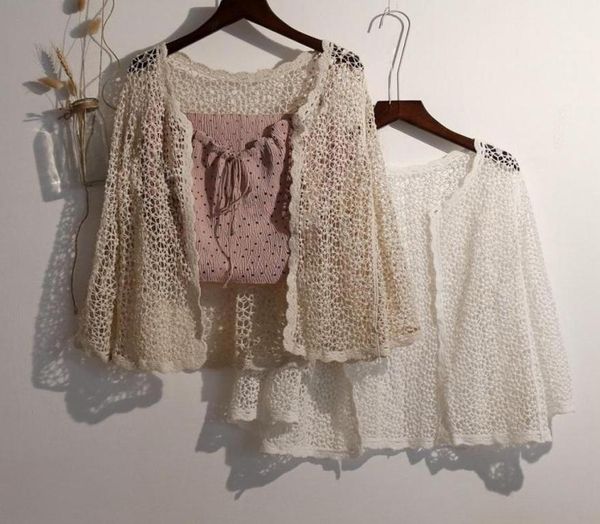 women039s blouses shirts hollow out kimono cardigan summer long sleeve knitted women boho beach beige white korean stylew5576576
women039s blouses shirts hollow out kimono cardigan summer long sleeve knitted women boho beach beige white korean stylew5576576