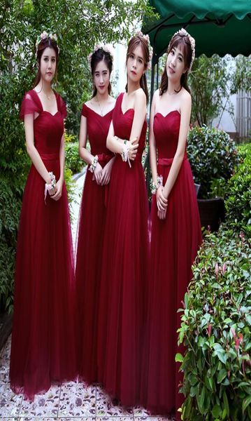 robe de soriee simple bridesmaid dresses tulle wine red pleat floorlength elegant wedding prom party gown8474280, White;pink
robe de soriee simple bridesmaid dresses tulle wine red pleat floorlength elegant wedding prom party gown8474280, White;pink