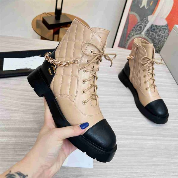 fashion women's boots 2023 channel luxury design vintage decorative letter logo autumn and winter casual martin boots snowy anti slip s, Black
fashion women's boots 2023 channel luxury design vintage decorative letter logo autumn and winter casual martin boots snowy anti slip s, Black