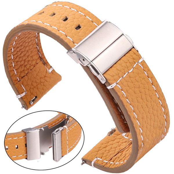 watch bands genuin leather watchband for huawei watch strap 18mm 24mm 22mm women men black brown soft cowhide bracelet 230729
watch bands genuin leather watchband for huawei watch strap 18mm 24mm 22mm women men black brown soft cowhide bracelet 230729