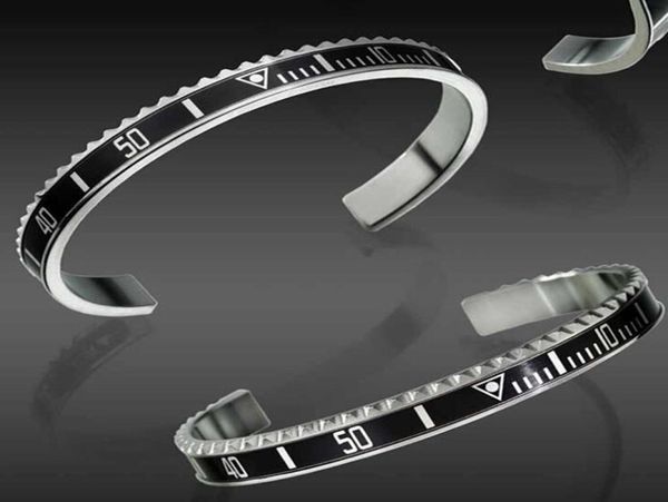 men womens solid stainless steel cuff bangle luxury watch style speedometer official box set bracelet6742657, White
men womens solid stainless steel cuff bangle luxury watch style speedometer official box set bracelet6742657, White