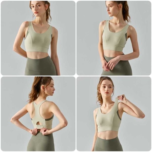 lulu high strength sports bra integrated chest pad seamless back buckle lemon vest shockproof beautiful push-up gym lemon bra woman
lulu high strength sports bra integrated chest pad seamless back buckle lemon vest shockproof beautiful push-up gym lemon bra woman