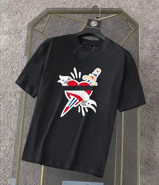 designer pa t shirt luxury brand clothing shirts spray heart letter cotton short sleeve spring summer tide mens womens tees, White;black
designer pa t shirt luxury brand clothing shirts spray heart letter cotton short sleeve spring summer tide mens womens tees, White;black