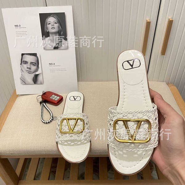 metal sandal summer women woven valentinoz slip beach buckle slippers hollow designer wear v-home flat fashion bottomed one line sandals x1r
metal sandal summer women woven valentinoz slip beach buckle slippers hollow designer wear v-home flat fashion bottomed one line sandals x1r