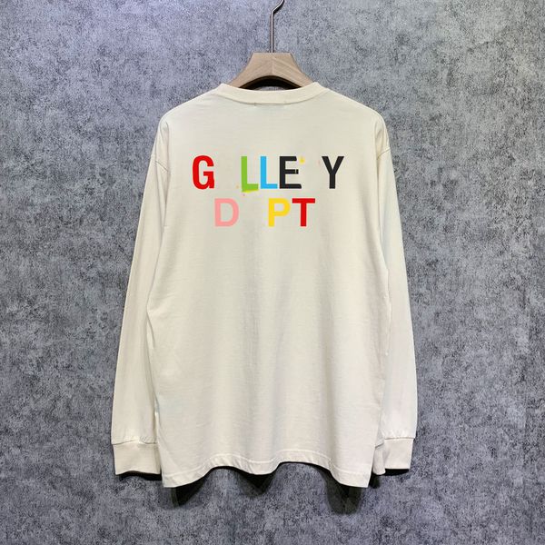 2023 galleries 100% cotton long sleeve shirts mens women designer t-shirts depts man casual shirt luxurys clothing street clothes s-2xl, White;black
2023 galleries 100% cotton long sleeve shirts mens women designer t-shirts depts man casual shirt luxurys clothing street clothes s-2xl, White;black