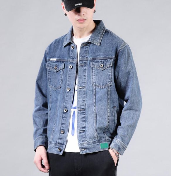 autumn men's jackets men trendy casual coat male black gray cowboy jeans jackets clothing outerwear m-5xl shmjfz9009, Black;brown
autumn men's jackets men trendy casual coat male black gray cowboy jeans jackets clothing outerwear m-5xl shmjfz9009, Black;brown