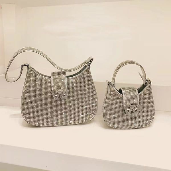 evening bags 2023 bling party purse famous luxury half moon quality for women 230729
evening bags 2023 bling party purse famous luxury half moon quality for women 230729