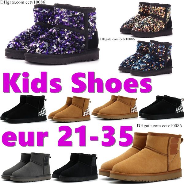 australia classic kids mini boots girls ultra uggi shoes plaid snow boot baby toddler uggitys sneakers letter sequin children boys winter wa, Black;red
australia classic kids mini boots girls ultra uggi shoes plaid snow boot baby toddler uggitys sneakers letter sequin children boys winter wa, Black;red