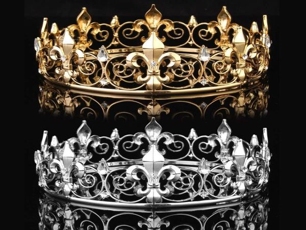 goldensilver wedding bridal crystal tiara crown king queen pageant prom rhinestone veil tiara headband wedding hair jewelry d19018552509, Golden;white
goldensilver wedding bridal crystal tiara crown king queen pageant prom rhinestone veil tiara headband wedding hair jewelry d19018552509, Golden;white