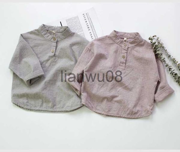kids shirts new 2023 autumn baby boys cotton linen shirts pure color korean style children shirts standup collar kids long sleeve x0728, White;black
kids shirts new 2023 autumn baby boys cotton linen shirts pure color korean style children shirts standup collar kids long sleeve x0728, White;black