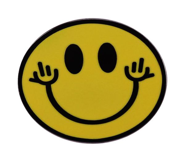 funny middle finger smile enamel pin yellow happy faces jacket lapel pins metal brooch badges accessories5224790, Blue
funny middle finger smile enamel pin yellow happy faces jacket lapel pins metal brooch badges accessories5224790, Blue