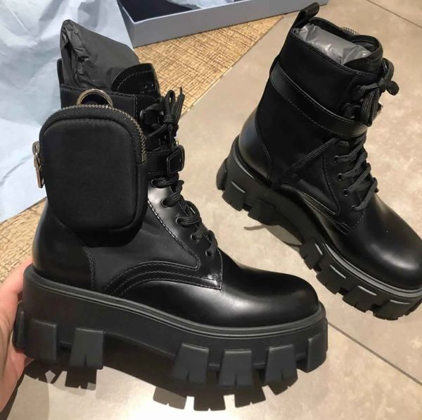 winter luxury motorcycle boots monolith brushed leather nylon combat boot chunky lug sole platform heels fashion booties white black eu35-40
winter luxury motorcycle boots monolith brushed leather nylon combat boot chunky lug sole platform heels fashion booties white black eu35-40