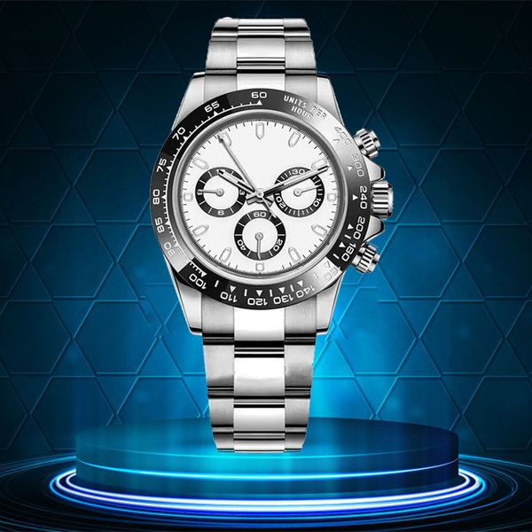 mens classic watches 40mm 116500ln panda dayton chronograph orologio di lusso white dial automatic watch mechanical sapphire model folding l, Slivery;brown
mens classic watches 40mm 116500ln panda dayton chronograph orologio di lusso white dial automatic watch mechanical sapphire model folding l, Slivery;brown