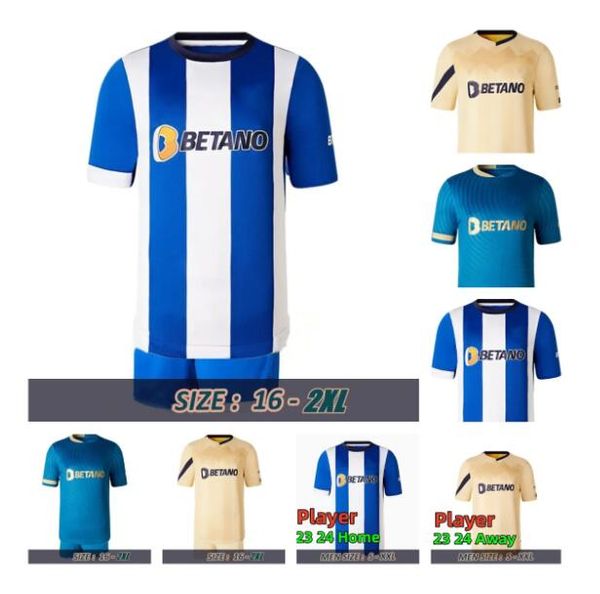 23 24 fc portos soccer jerseys dragon fans player version matheus 2023 2024 home away 3rd campeoes pepe oliveira luis diaz men kids otavio s, Black;yellow
23 24 fc portos soccer jerseys dragon fans player version matheus 2023 2024 home away 3rd campeoes pepe oliveira luis diaz men kids otavio s, Black;yellow