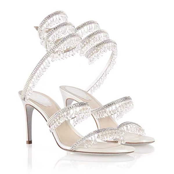 rene caovilla margot crystal lamp sandals 7.5cm snake strass stiletto heels women's high heeled luxury designers ankle wraparound eveni, Black
rene caovilla margot crystal lamp sandals 7.5cm snake strass stiletto heels women's high heeled luxury designers ankle wraparound eveni, Black