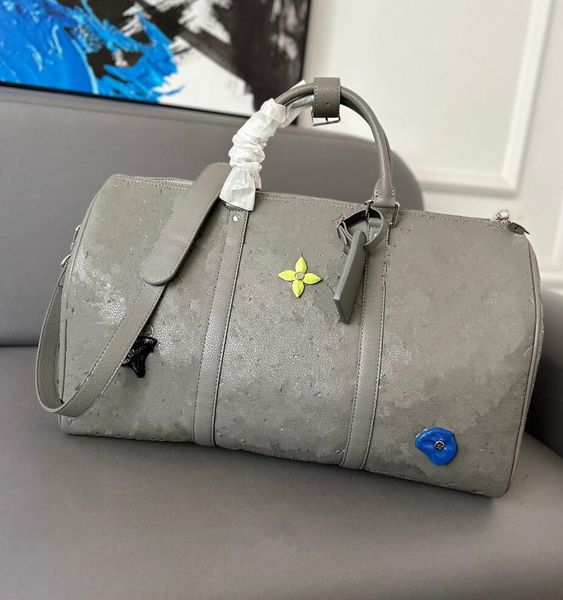 limited edition duffel bags embossed letter handbags luxury brand mens keepall 50 travel bag duffel bags luggage bag women gray shoulder bag
limited edition duffel bags embossed letter handbags luxury brand mens keepall 50 travel bag duffel bags luggage bag women gray shoulder bag