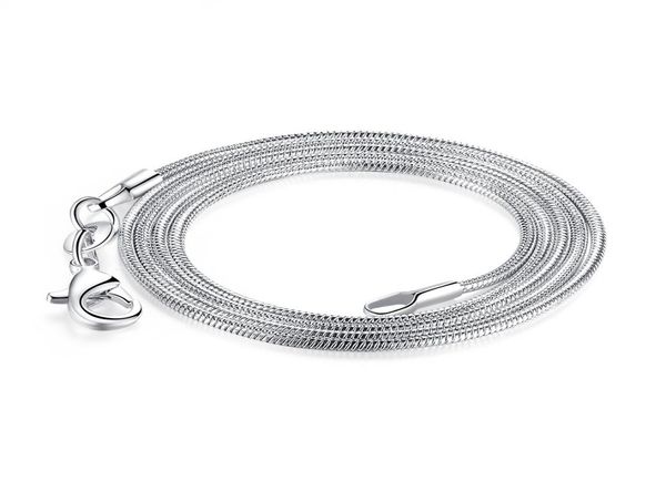 100pcslot 925 sterling silver smooth snake chains necklace big size 26quot 28quot 30quot 1mm charms choker fa5521928
100pcslot 925 sterling silver smooth snake chains necklace big size 26quot 28quot 30quot 1mm charms choker fa5521928