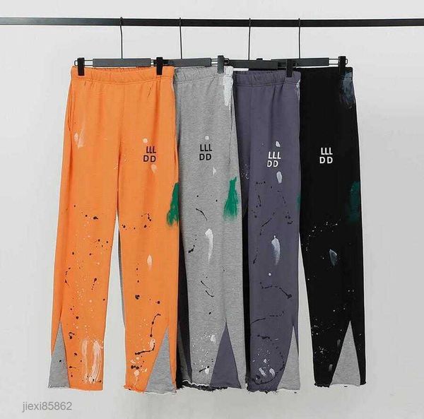 mens graffiti pants depts womens sweatpants dept speckled print mans couple loose versatile casual straight, Black
mens graffiti pants depts womens sweatpants dept speckled print mans couple loose versatile casual straight, Black